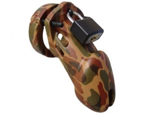 CB-X CB-6000 Male Chastity Device Designer Series Camo