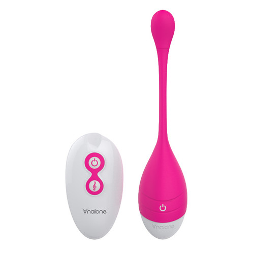 Nalone Sweetie 7-function Rechargeable Remote Control Vibrating Egg with Voice Control Pink