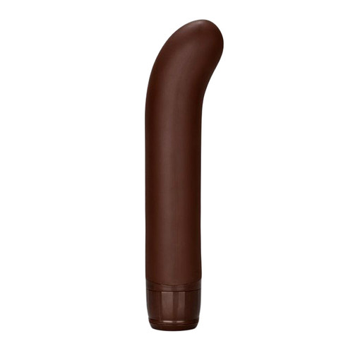 Cal Exotics Silicone Stud Chubby G 7-function G-Spot Vibrator Brown