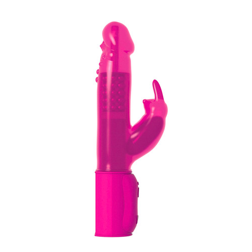Buy the Orgasmic Rabbit 13-function Dual Stimulating & Rotating Vibrator in Pink - Marc Dorcel Luxure Depuis