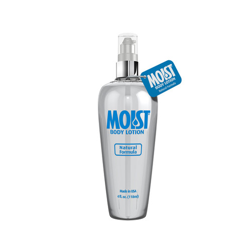 Buy the Moist Lube Body Lotion Natural Formula Water-based Personal Lubricant in 4 oz pump bottle - Pipedream Toys Products