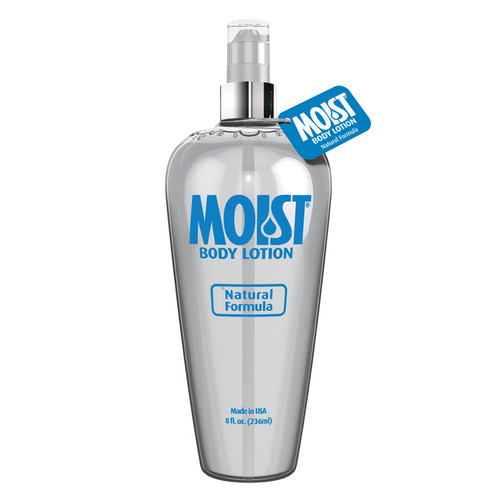 Buy the Moist Lube Body Lotion Natural Formula Water-based Personal Lubricant in 8 oz pump bottle - Pipedream Toys Products