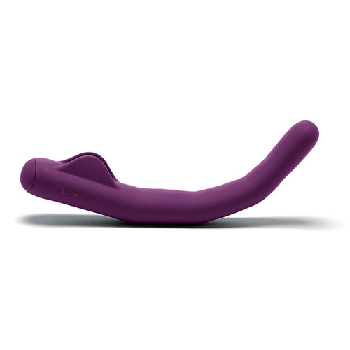 Buy the Crescendo 16-Function Bendable Body Adapting 6-motor Flexible Rechargeable App-controlled Silicone Smart Vibrator in Plum Purple - MysteryVibe