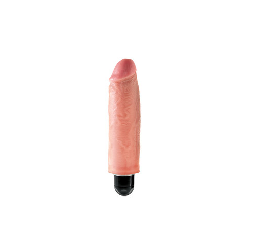 Buy Vibrating Stiffy 6 inch Realistic Dildo Flesh - Pipedream Products King Cock 