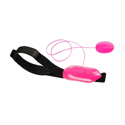 Adrien Lastic Play Ball 11-function Rechargeable Silicone Bullet Vibrator with Garter