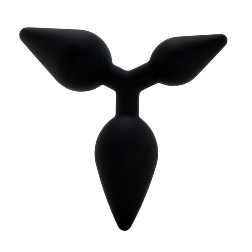 Buy the Wet Dreams Triple Play 3-in-1 Multi-Size Black Silicone Anal Plug - Hott Products