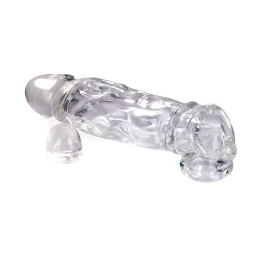 Buy the Butch Cocksheath with Adjustable Fit Clear - OXBALLS