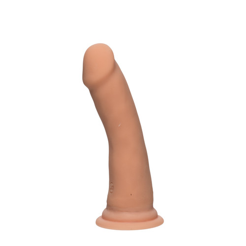 Buy the Slim D 6 inch UltraSkyn Dual Density Realistic Dildo Vanilla - Doc Johnson