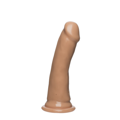 Buy the Slim D 6 inch FirmSkyn Realistic Dildo Vanilla - Doc Johnson