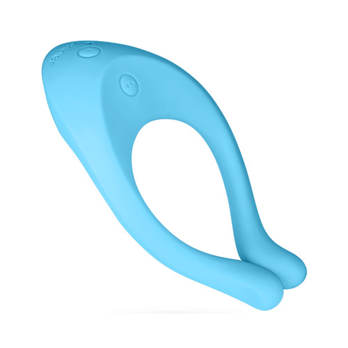 Buy the Endless Love 100-function Triple Motor Rechargeable Silicone MultiFun Vibrator in Light Blue Partner Couples - EIS Satisfyer