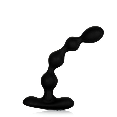 Buy the Eclipse Slender 12-function Rechargeable Silicone Vibrating Anal Beads - Cal Exotics