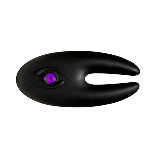 Buy the Body Bling Breathless Purple Jeweled SecondSkyn Silicone Rechargeable Flexible Mini Vibe Massager - Doc Johnson