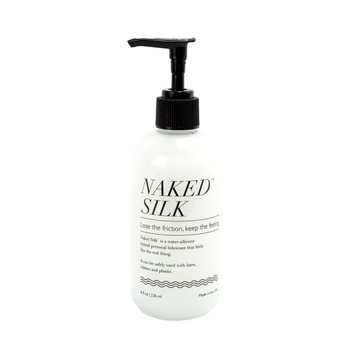 Buy the Naked Silk Silicone/Water-based Hybrid Personal Lubricant in an 8.7 oz Pump Bottle