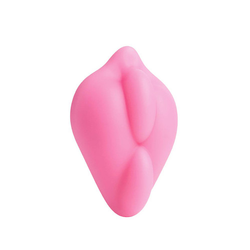 Buy the BumpHer Bubble-Luscious Pink Silicone Dildo Base Cover for Strap-On Harness - Banana Pants 