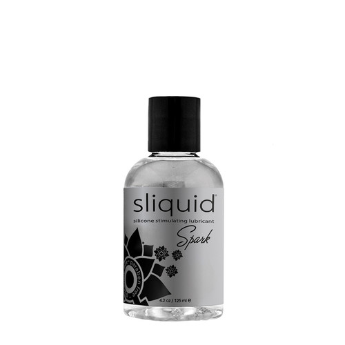 Buy the Naturals Spark Silicone-based Stimulating Personal Lubricant with Menthol in 4.2 oz - Sliquid