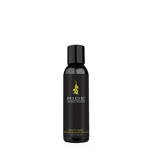 Buy the Ride BodyWorx Booty Buzz Stimulating Cooling Warming Silicone-based Gel Lubricant 4.2 oz - Sliquid