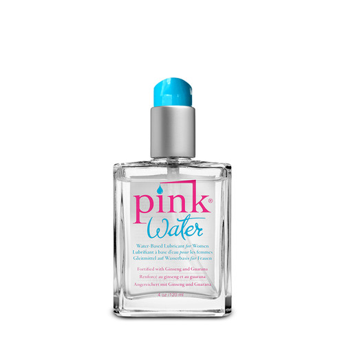 Buy the Pink Water Water-based Lubricant for Women in 4 oz Glass Bottle - Empowered Products