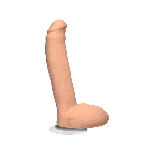 Buy the Signature Cocks Tommy Pistol 8 inch Realistic Dual Density UltraSkyn Vac-U-Lock Dildo with Adapter - Doc Johnson