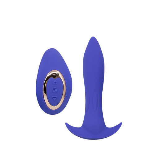Buy the Power Plug 20-Function Remote Control Rechargeable Vibrating Butt Plug in Ultra Violet Purple - Novel Creations NU Sensuelle Buy the Power Plug 20-Function Remote Control Rechargeable Vibrating Butt Plug in Ultra Violet Purple - Novel Creations NU Sensuelle