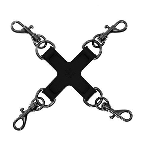 Buy the All Access Silicone Hogtie Clip in Black - Kink by Doc Johnson 