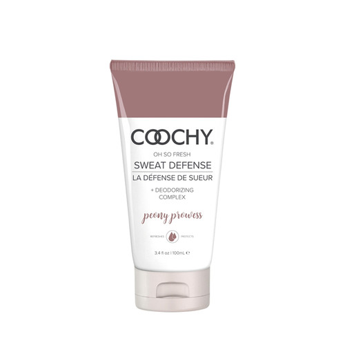 Coochy Oh So Smooth Sweat Defense Cream to Powder Lotion Peony Prowess 3.4 oz