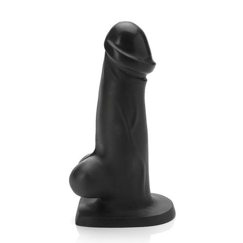 Buy the Super Soft T-Rex Realistic Ultra Premium Silicone Dildo in Black strap-on harness compatible super sized - Tantus Inc