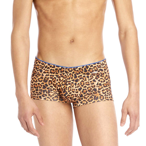 Buy the Sliq Cheetah Print Micro Low Rise Trunks Animal - 2(X)IST 2xist