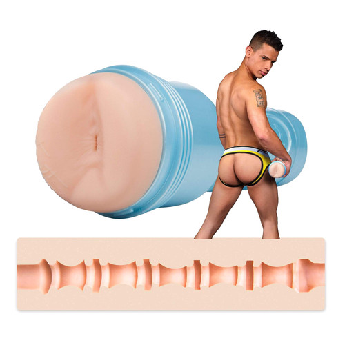 Buy the Brent Everett's Butt Ecstasy Top Bottom Stroker Gay Male Masturbator - FleshLight FleshJack Boys Interactive Life Forms ILF