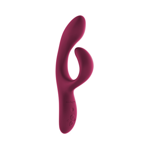 Buy The Nova 2 10-function app-enabled Dual Stimulating Rechargeable Silicone Rabbit Vibrator in Fuchsia - wowtech We-Vibe Standard Innovations wevibe