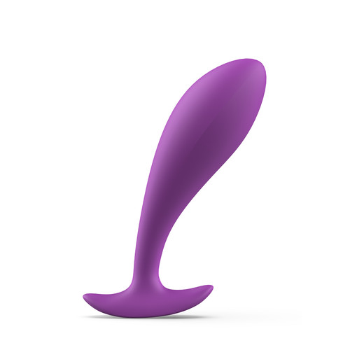 Buy the Bfilled Basic Silicone Prostate Stimulating Anal Plug in Orchid Purple - bswish