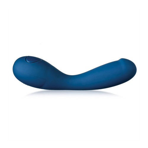 Buy the blueMotion NEX|2 2nd generation 7-function App-Controlled Rechargeable Silicone G-Spot Vibrator in Blue - OhMiBod