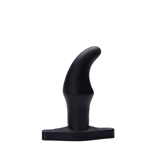 Buy the Wave Curved Silicone Prostate Plug in Black - Tantus Inc