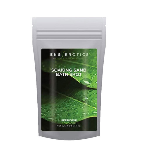 Buy the EngErotics Soaking Sand Bath Shots Petrichor (CBD 20mg) in 4 oz - EngErotics