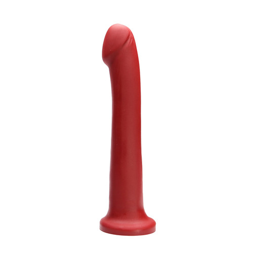 Buy the Harness ready Hook Extra Long Silicone G-Spot/P-Spot Dildo in True Blood Red - Tantus