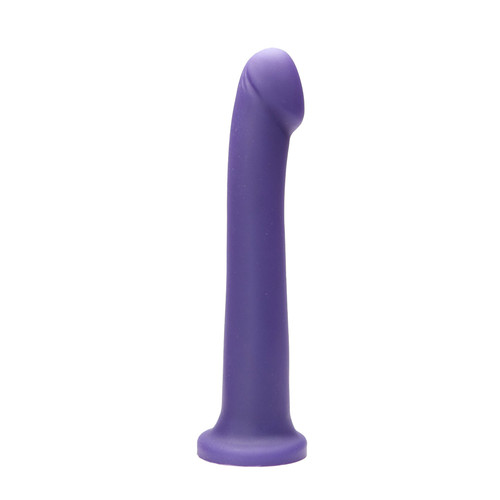 Buy the Harness ready Hook Extra Long Silicone G-Spot/P-Spot Dildo in Twilight Purple - Tantus