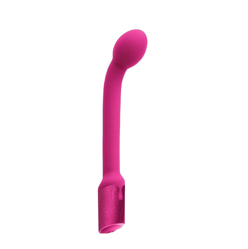 Buy The Oh My G 10-function Rechargeable Flexible Silicone G-Spot Wand Massager in Pink P-Spot - NS Novelties