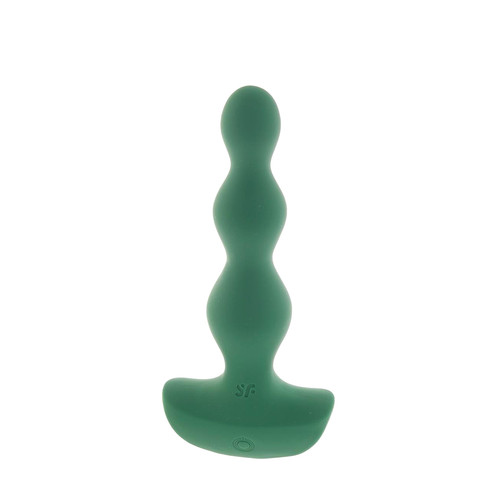 Buy the Lolli Plug 2 12-function Rechargeable Silicone Round-shaped Plug Vibe Buttplug Anal in Dark Green - EIS Satisfyer