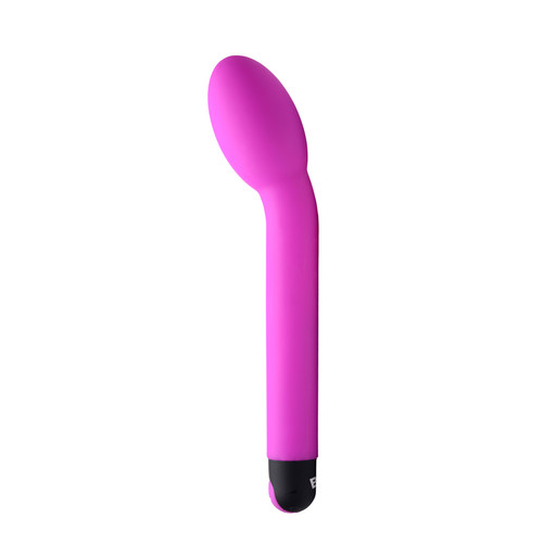 Buy the Bang 10-Function Ultra Powered Rechargeable Soft Silicone G-Spot Vibe in Purple - XR Brands