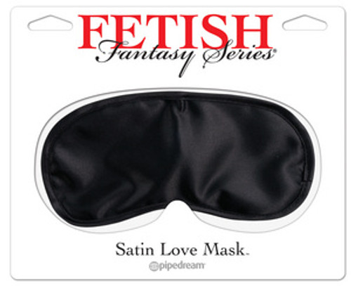 Fetish Fantasy Satin Love Mask Black