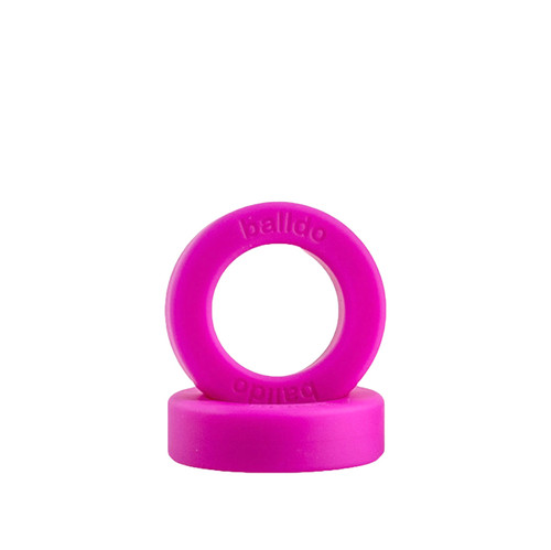 Buy the balldo Extra Silicone Spacer Ring Set for Penetrative Ball Dildo Harness in Purple