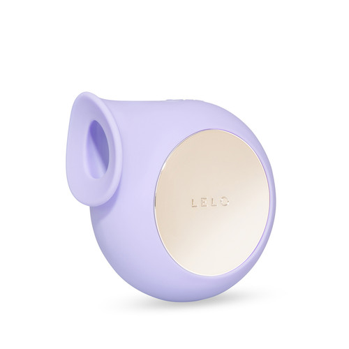 Buy the SILA Cruise 8-function Rechargeable Silicone Sonic Wave Clitoral Massager in Lilac Purple & Light Gold - LELO