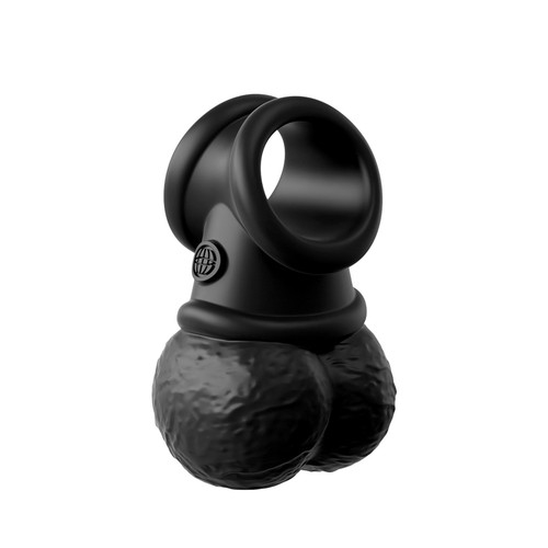 Buy the King Cock Elite Crown Jewels Silicone Dual Density Weighted Swinging Balls & C-Ring - Pipedream Products