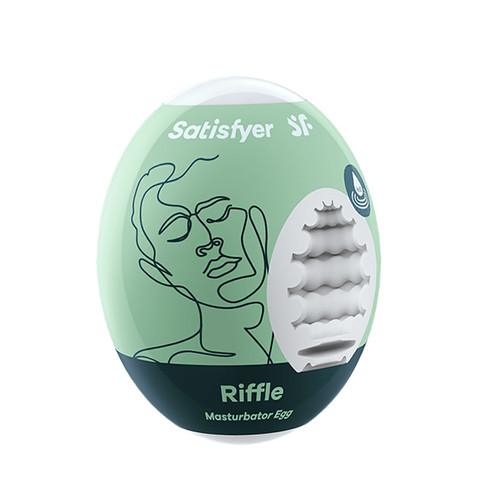 Buy the Riffle Hydro-Active Egg Male Masturbator Stroker - Satisfyer