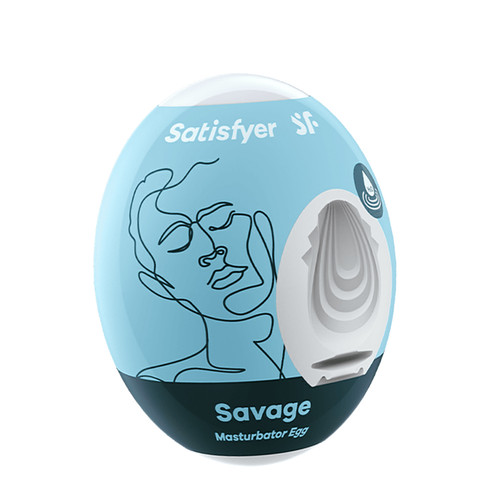 Buy the Savage Hydro-Active Egg Male Masturbator Stroker - Satisfyer