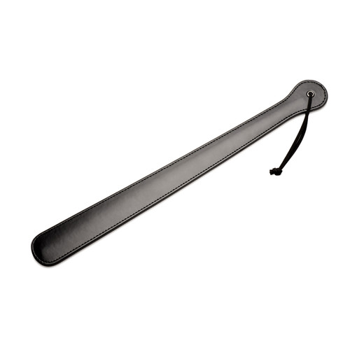 Buy the Black Faux Leather  19 Inch Slapper Paddle - XR Brands