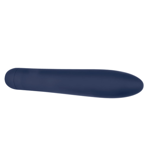 Buy the Straight Forward 10-function Rechargeable Vibrator in Blue - Evolved Novelties