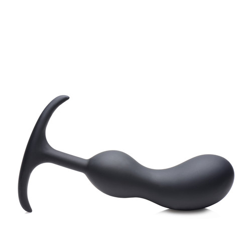 Buy the Heavy Hitters Comfort Weighted Silicone Prostate Plug in Large - XR Brands Master Series