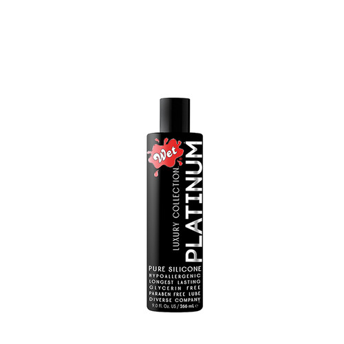 Buy the Wet Lube Luxury Collection Platinum Silicone-based Personal Lubricant in 9 oz 510K FDA Cleared - Trigg Laboratories