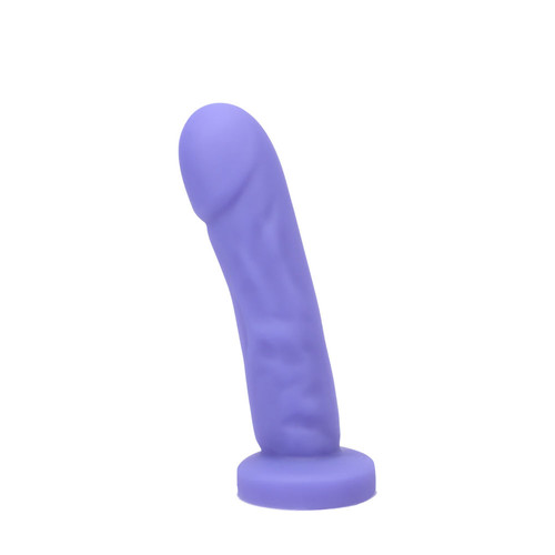 Buy the Harness ready Grind Realistic Silicone G-Spot/P-Spot Dildo in Twilight Purple - Tantus