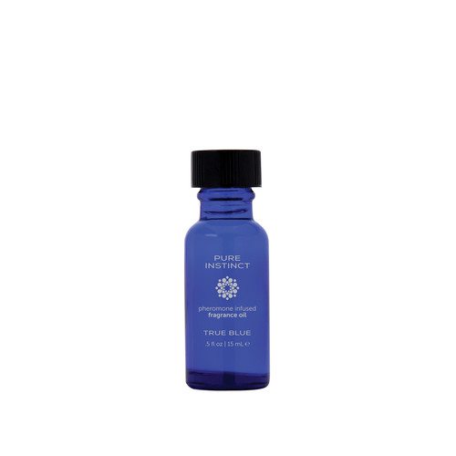 Buy the Pure Instinct True Blue Unisex Pheromone Infused Fragrance Oil in .5 oz bottle - Classic Brands